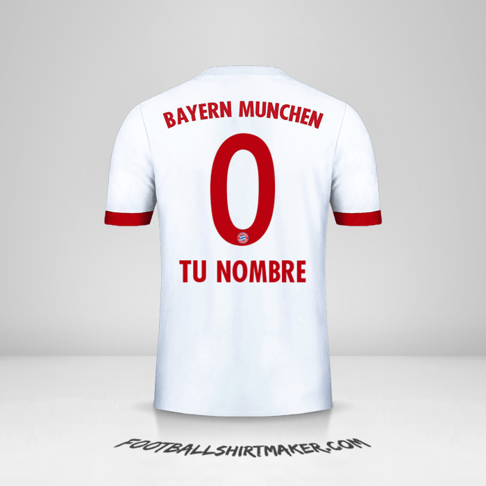 Jersey FC Bayern Munchen 2017/18 III -  tu nombre - 0