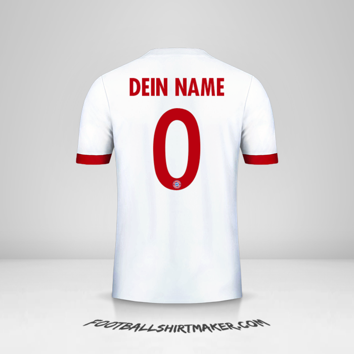 Trikot FC Bayern Munchen Cup 2017/18 III -  dein name - 0