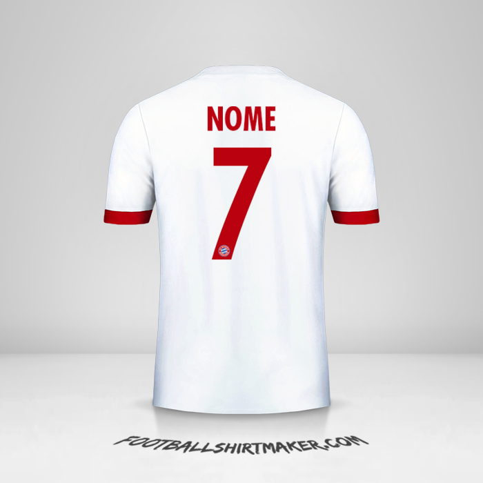 Maglia FC Bayern Munchen Cup 2017/18 Terza -  nome - 7