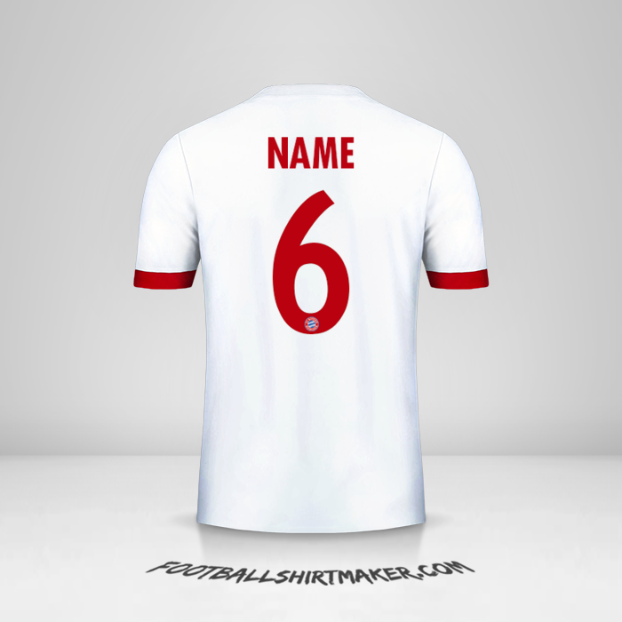 Shirt FC Bayern Munchen Cup 2017/18 Third -  name - 6
