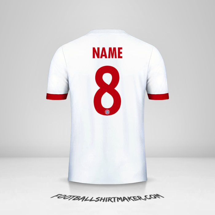 Shirt FC Bayern Munchen Cup 2017/18 Third -  name - 8