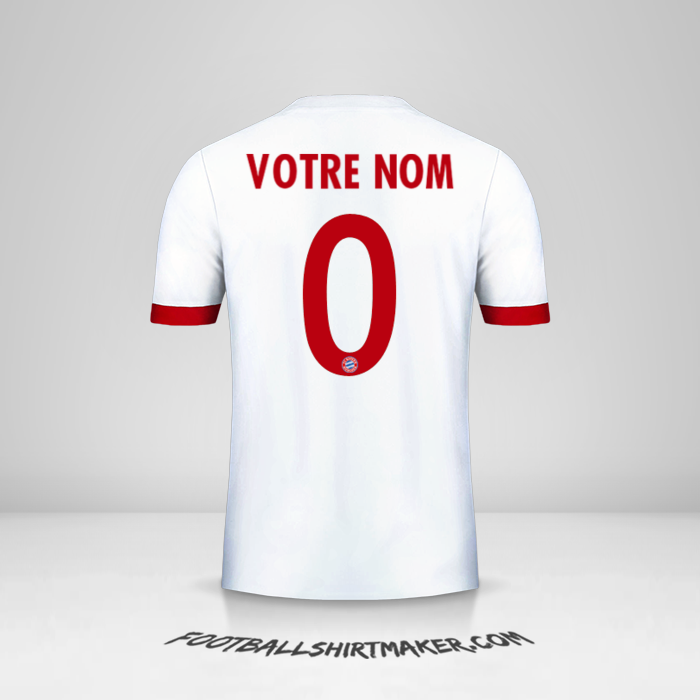 Maillot FC Bayern Munchen Cup 2017/18 III -  votre nom - 0