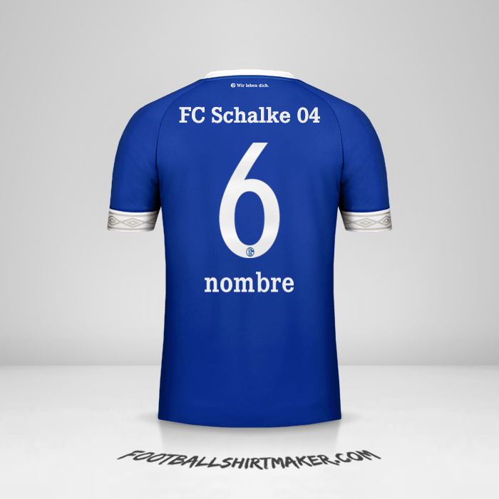 Camiseta Schalke 04 2018/19 -  nombre - 6
