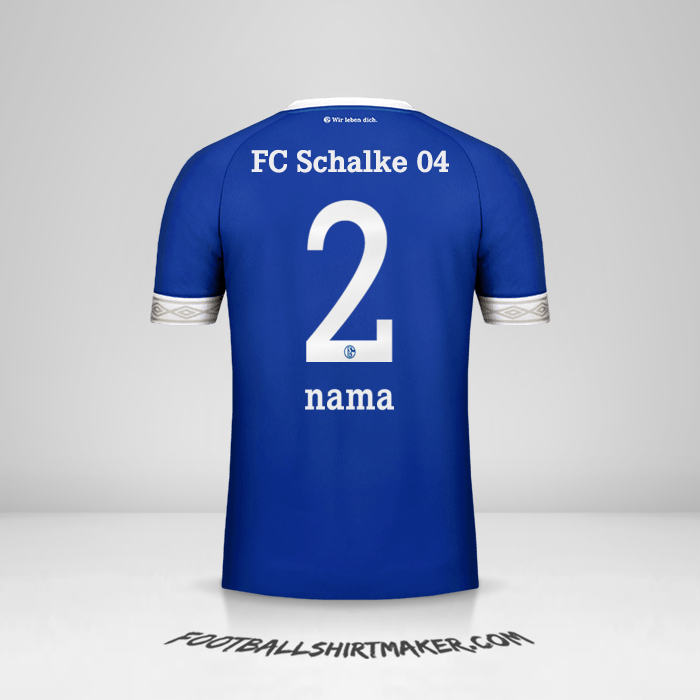Jersey Schalke 04 2018/19 -  nama - 2