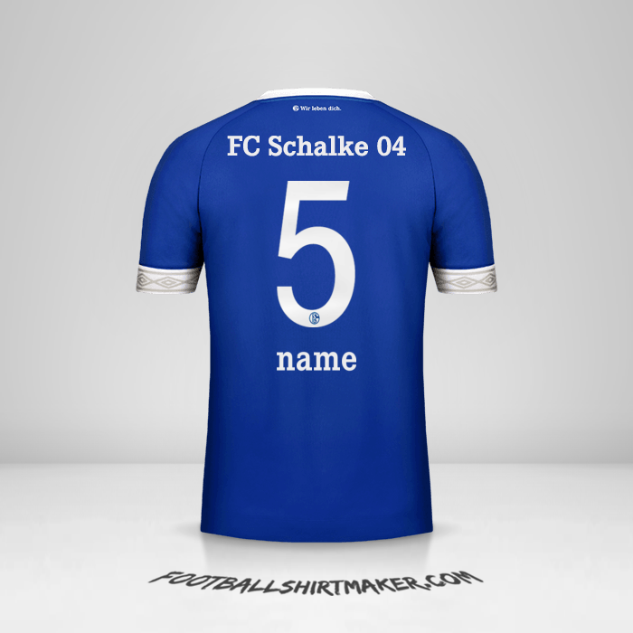 Trikot Schalke 04 2018/19 -  name - 5