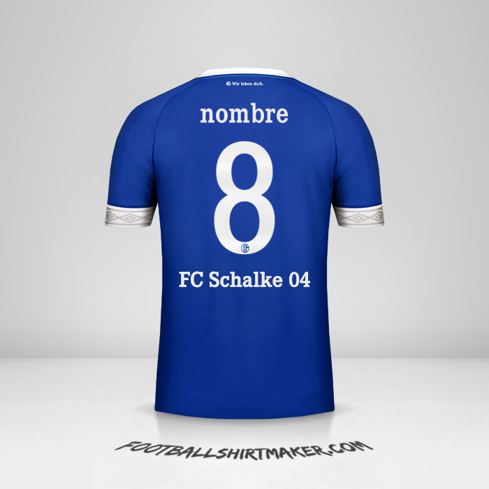 Camiseta Schalke 04 Cup 2018/19 -  nombre - 8