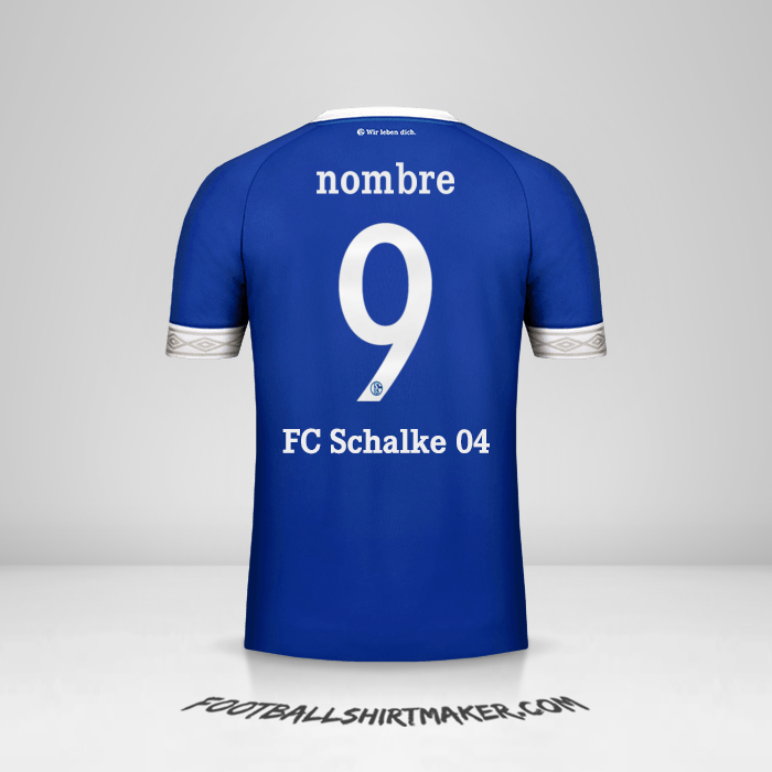 Camiseta Schalke 04 Cup 2018/19 -  nombre - 9