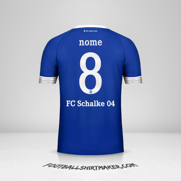 Maglia Schalke 04 Cup 2018/19 -  nome - 8