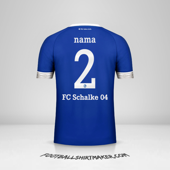 Jersey Schalke 04 Cup 2018/19 -  nama - 2