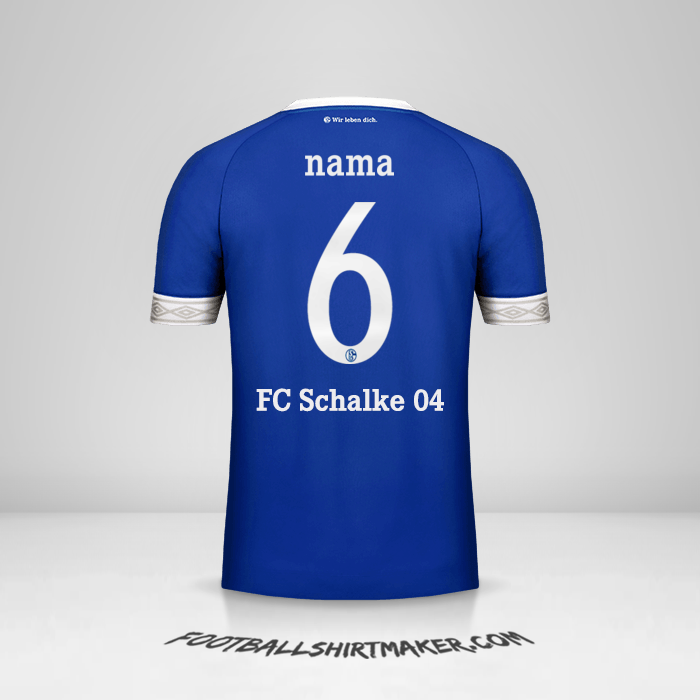 Jersey Schalke 04 Cup 2018/19 -  nama - 6