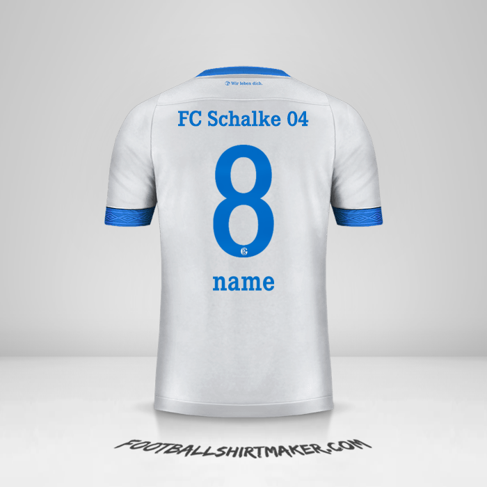 Jersey Schalke 04 2018/19 Away -  name - 8
