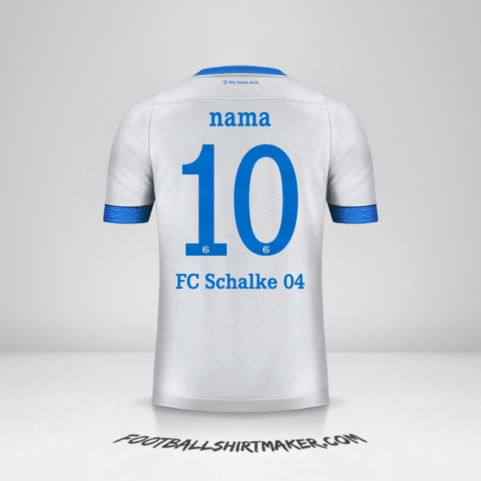 Jersey Schalke 04 Cup 2018/19 Alternatif -  nama - 10