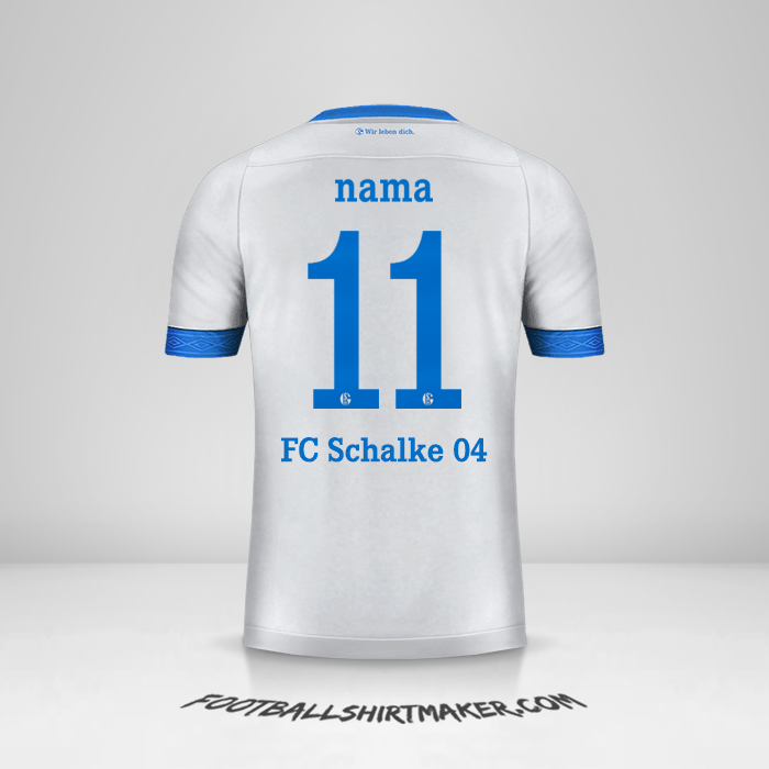 Jersey Schalke 04 Cup 2018/19 Alternatif -  nama - 11