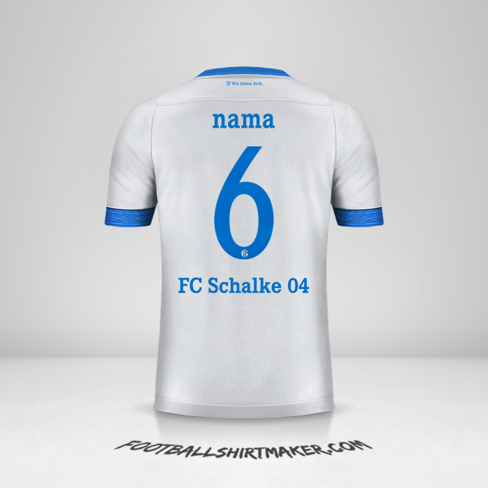 Jersey Schalke 04 Cup 2018/19 Alternatif -  nama - 6