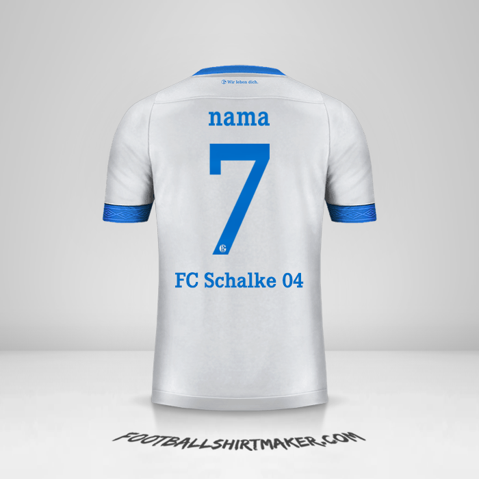 Jersey Schalke 04 Cup 2018/19 Alternatif -  nama - 7