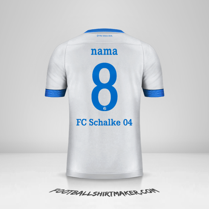 Jersey Schalke 04 Cup 2018/19 Alternatif -  nama - 8