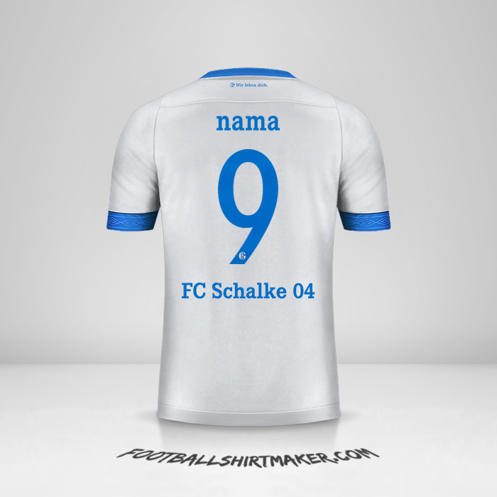 Jersey Schalke 04 Cup 2018/19 Alternatif -  nama - 9