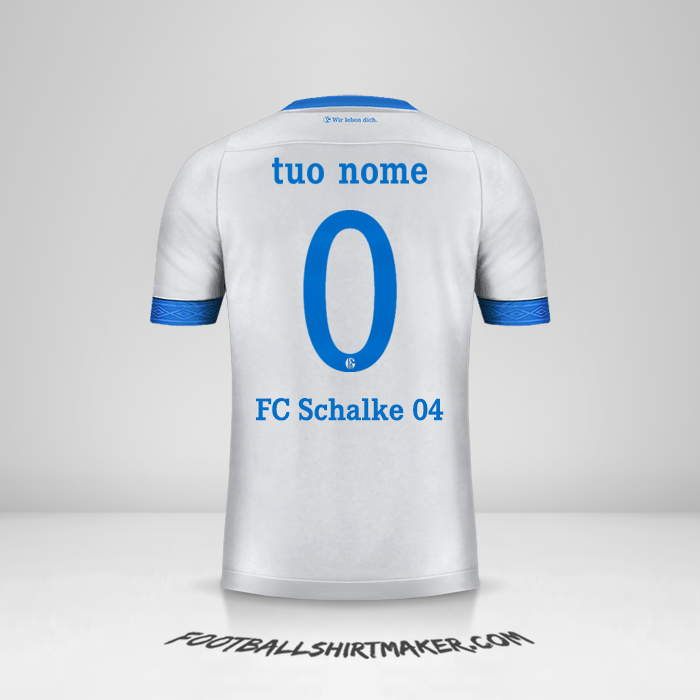 Maglia Schalke 04 Cup 2018/19 II -  tuo nome - 0