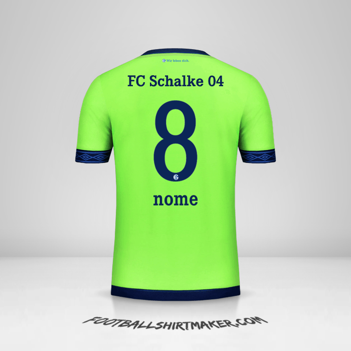 Maglia Schalke 04 2018/19 Terza -  nome - 8
