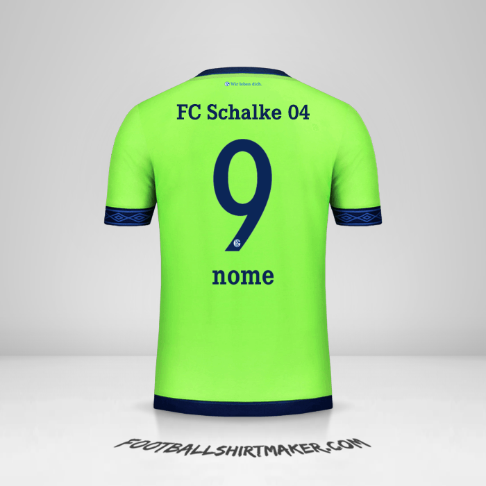 Maglia Schalke 04 2018/19 Terza -  nome - 9