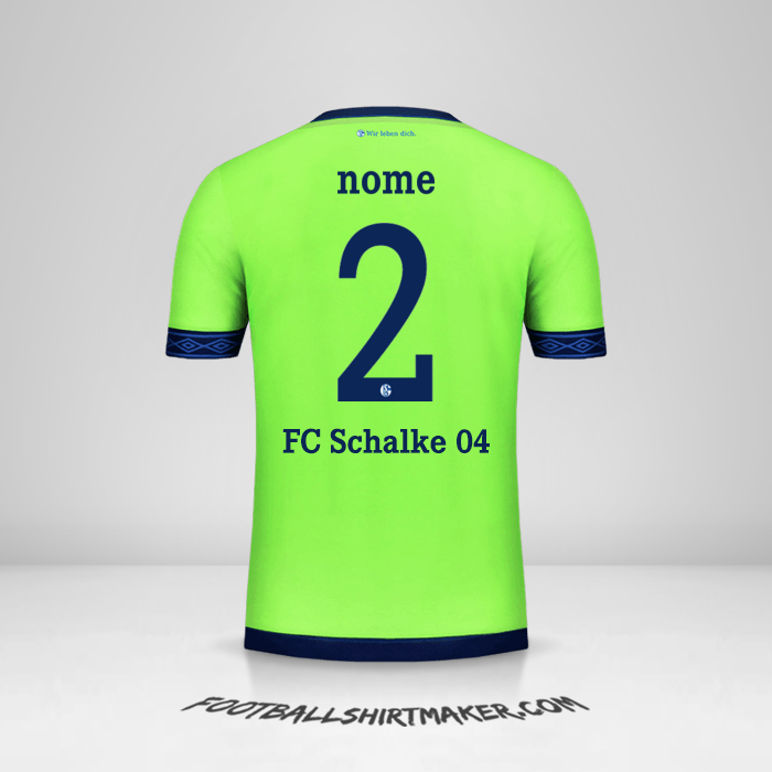 Maglia Schalke 04 Cup 2018/19 Terza -  nome - 2