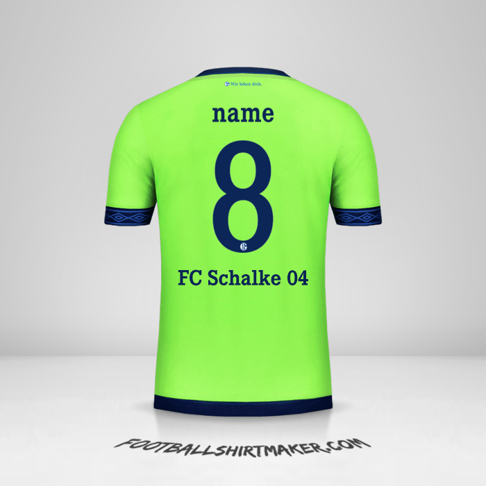 Shirt Schalke 04 Cup 2018/19 Third -  name - 8
