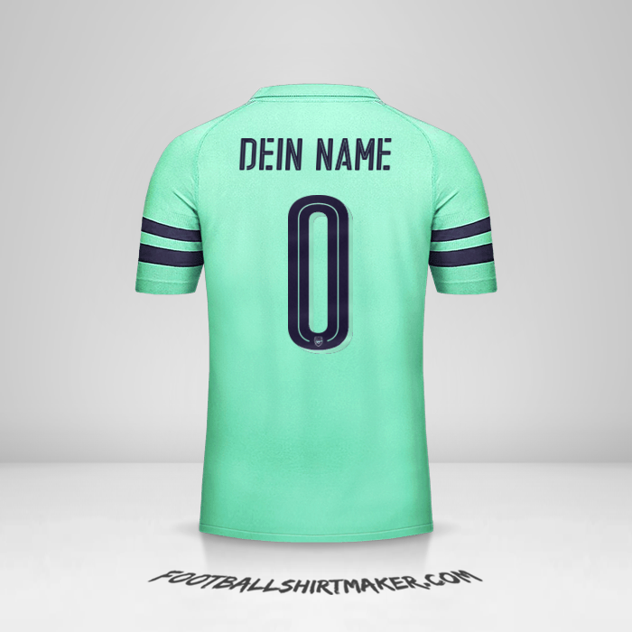 Trikot Arsenal Cup 2018/19 III -  dein name - 0