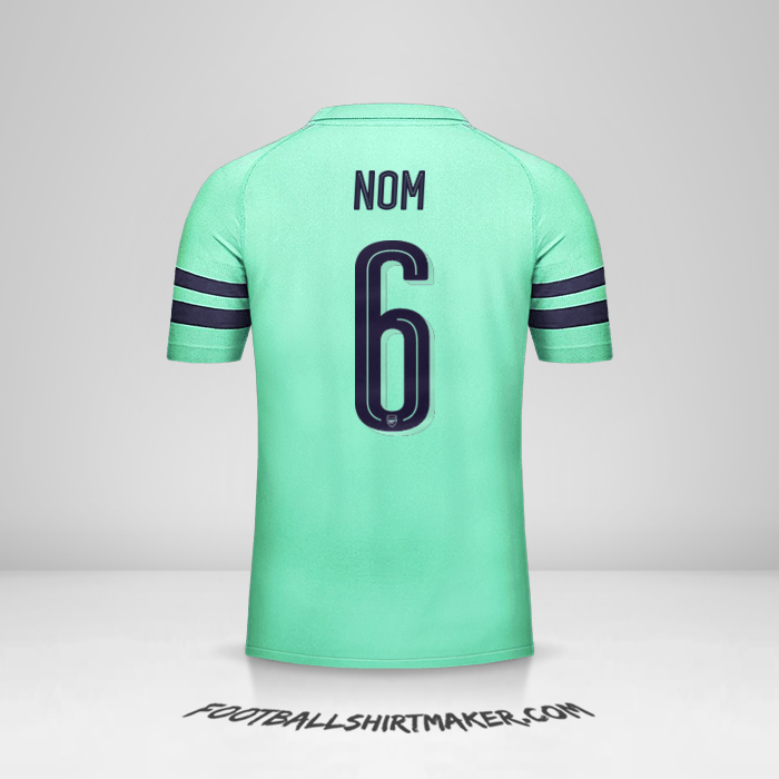 Maillot Arsenal Cup 2018/19 Troisième -  nom - 6