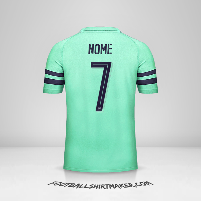 Maglia Arsenal Cup 2018/19 Terza -  nome - 7