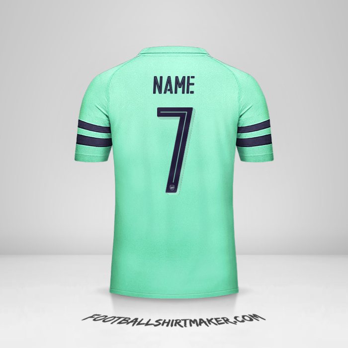Shirt Arsenal Cup 2018/19 Third -  name - 7