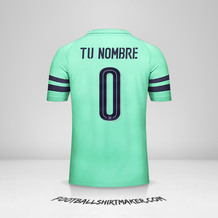 Jersey Arsenal Cup 2018/19 III -  tu nombre - 0