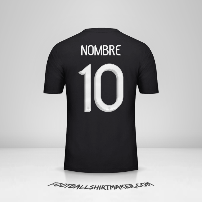 Jersey Argentina 2019 Visita -  nombre - 10