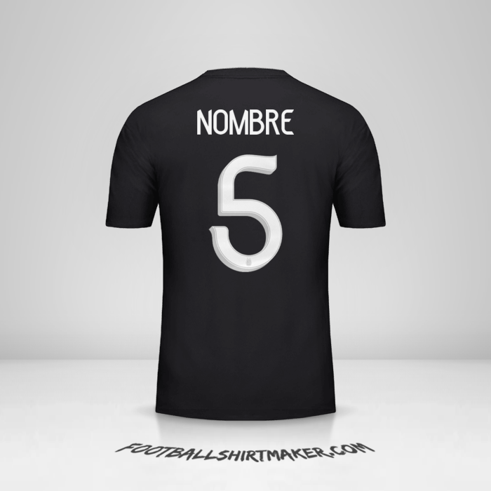 Camiseta Argentina 2019 Visita -  nombre - 5