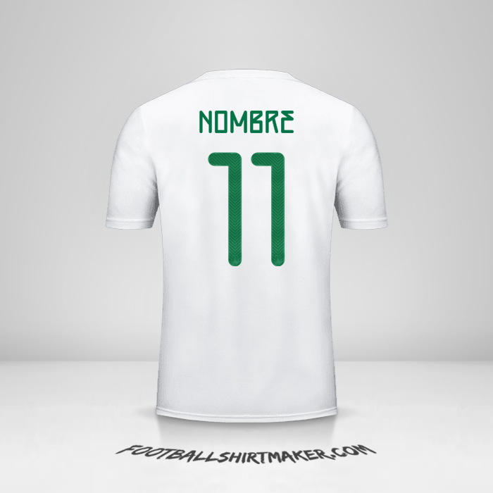 Jersey Mexico 2019 Visita -  nombre - 11