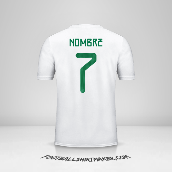 Jersey Mexico 2019 Visita -  nombre - 7