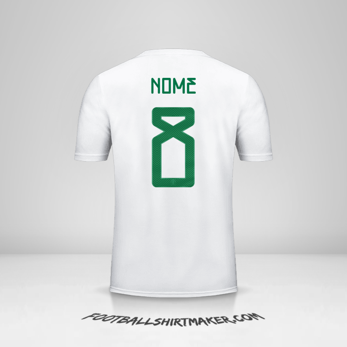 Maglia Messico 2019 Seconda -  nome - 8