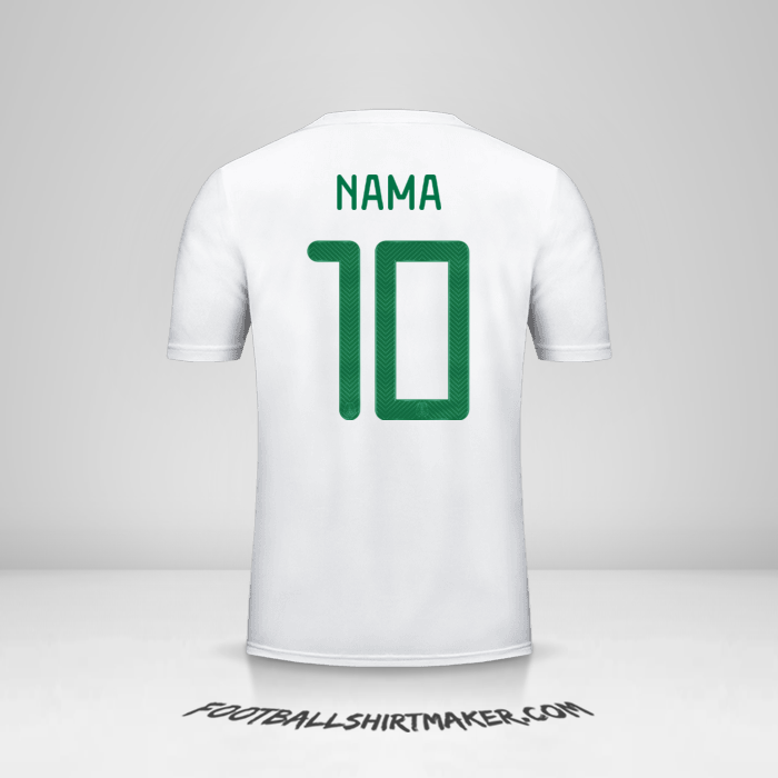 Jersey Meksiko 2019 Alternatif -  nama - 10