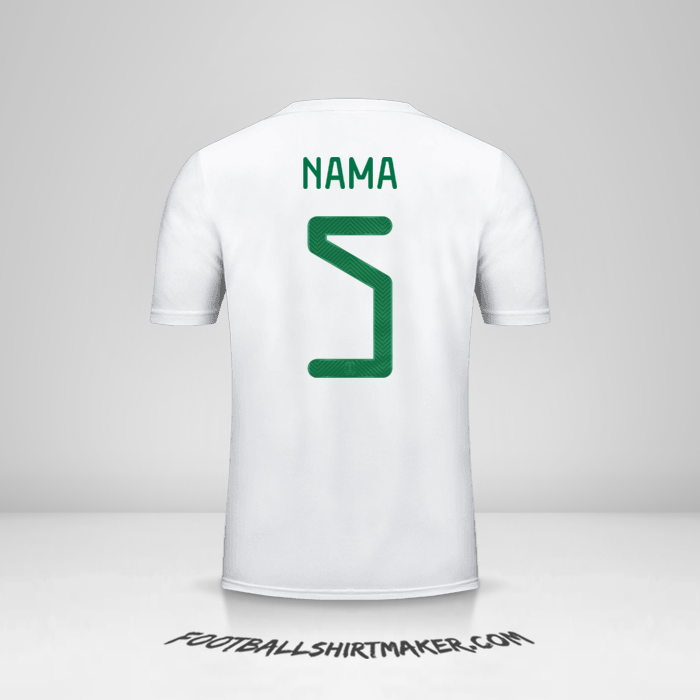 Jersey Meksiko 2019 Alternatif -  nama - 5