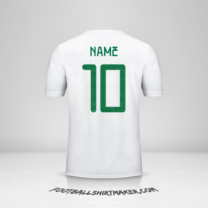 Shirt Mexico 2019 Away -  name - 10
