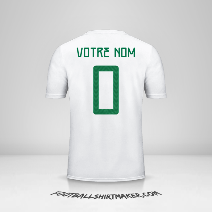 Maillot Mexique 2019 II -  votre nom - 0