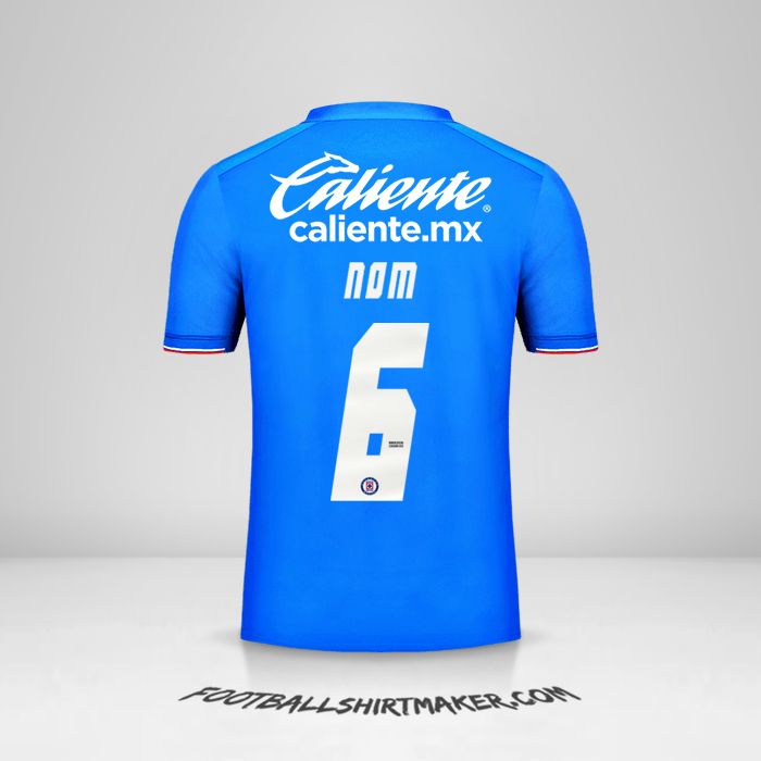 Maillot Cruz Azul 2019 -  nom - 6