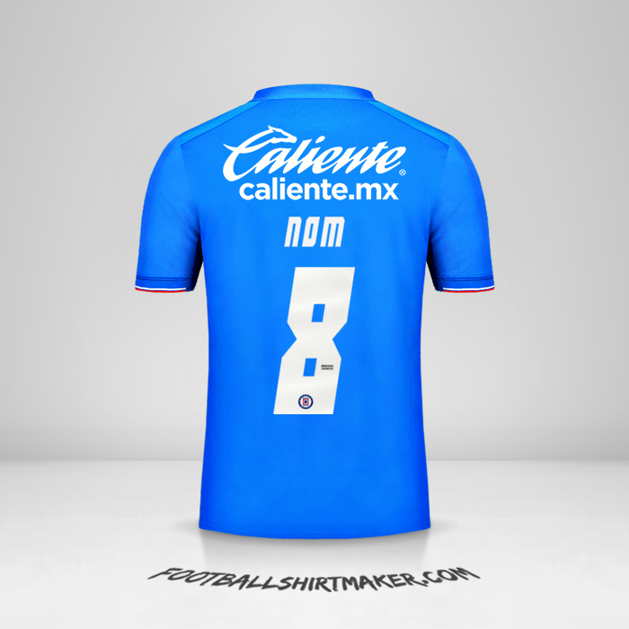Maillot Cruz Azul 2019 -  nom - 8