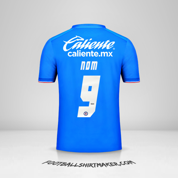 Maillot Cruz Azul 2019 -  nom - 9
