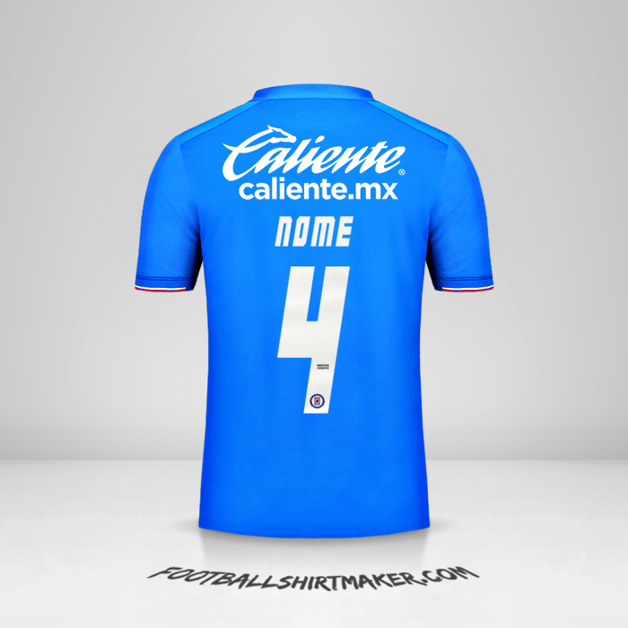 Maglia Cruz Azul 2019 -  nome - 4