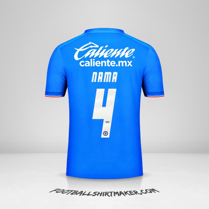 Jersey Cruz Azul 2019 -  nama - 4