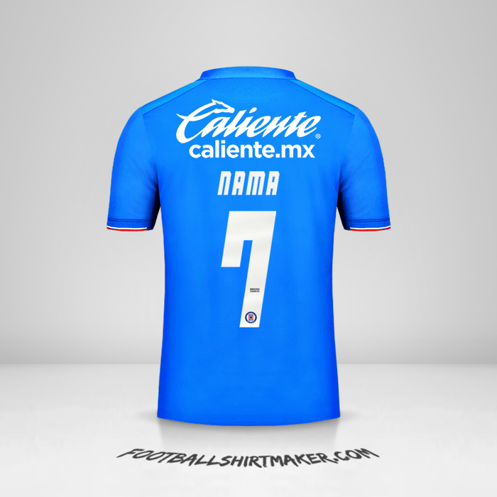 Jersey Cruz Azul 2019 -  nama - 7