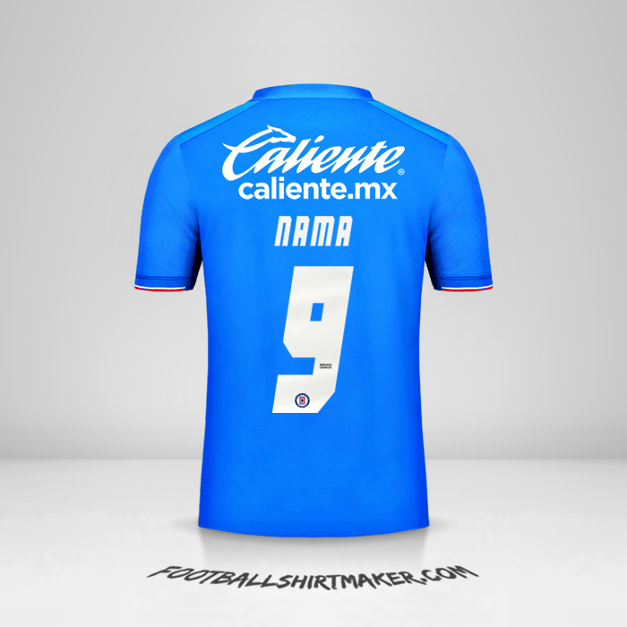 Jersey Cruz Azul 2019 -  nama - 9
