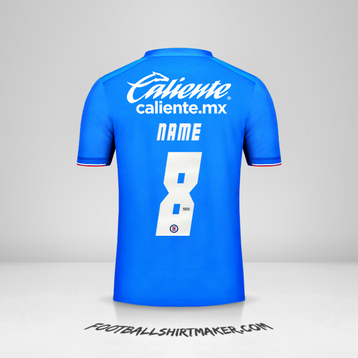 Shirt Cruz Azul 2019 -  name - 8