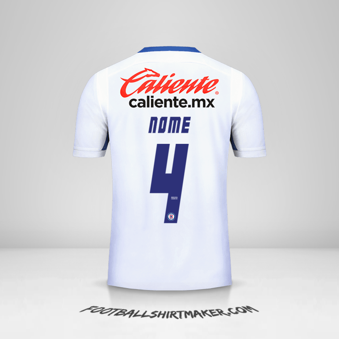 Maglia Cruz Azul 2019 Seconda -  nome - 4
