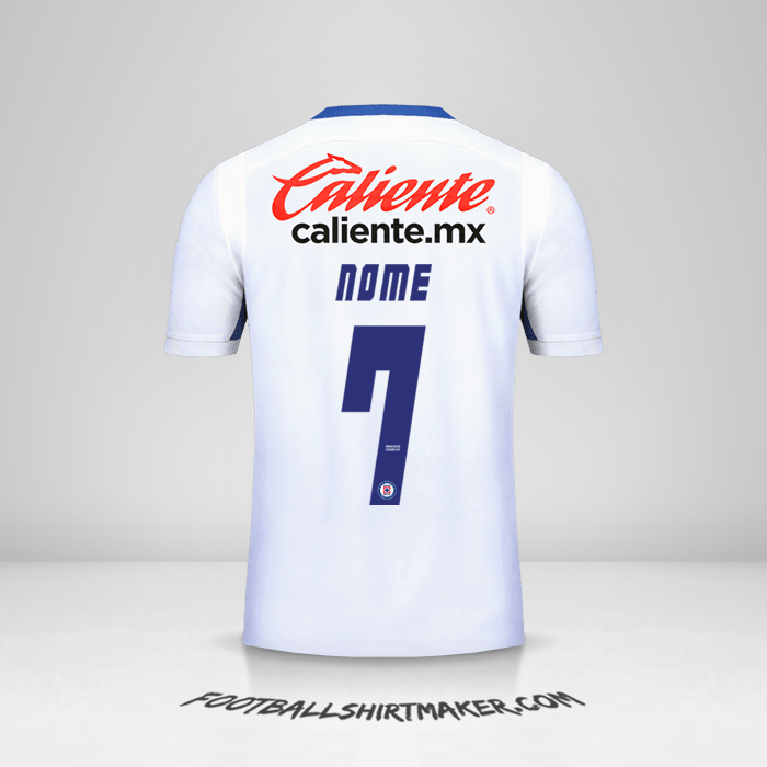 Maglia Cruz Azul 2019 Seconda -  nome - 7
